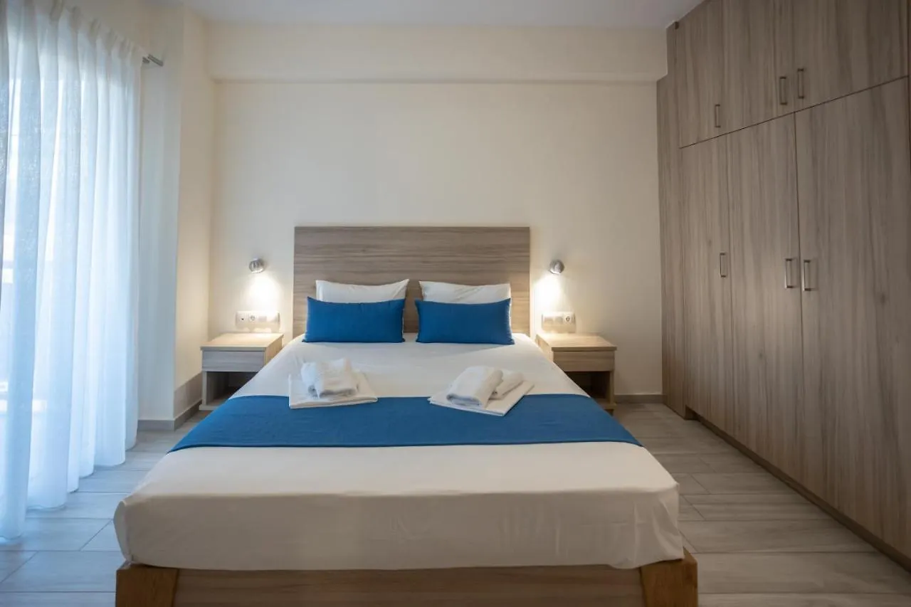 *** Lägenhetshotell Ilian Beach & Apartments Rethymno Grekland